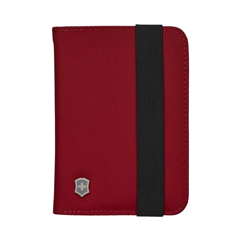 T.A. 5.0, Passport Holder With Rfid Red